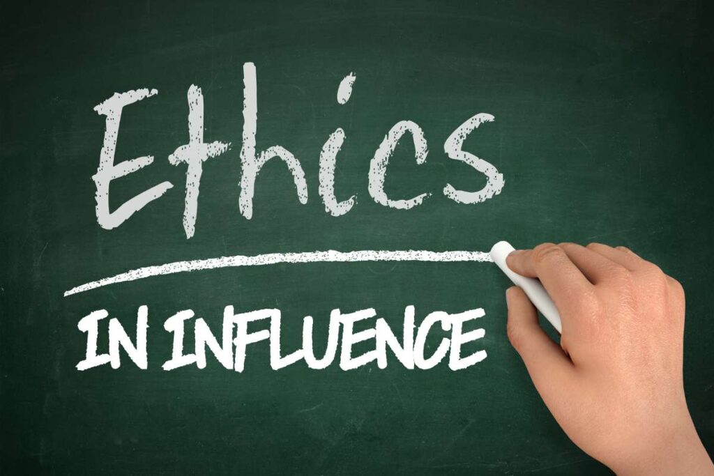 Ethics in Influence
