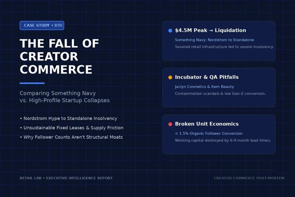 Comparing Legacy Influencer Brands: Something Navy vs Other Failed Startups