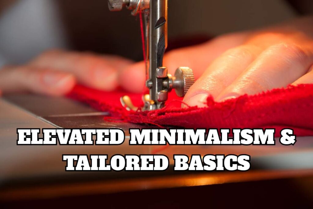 Elevated Minimalism & Tailored Basics