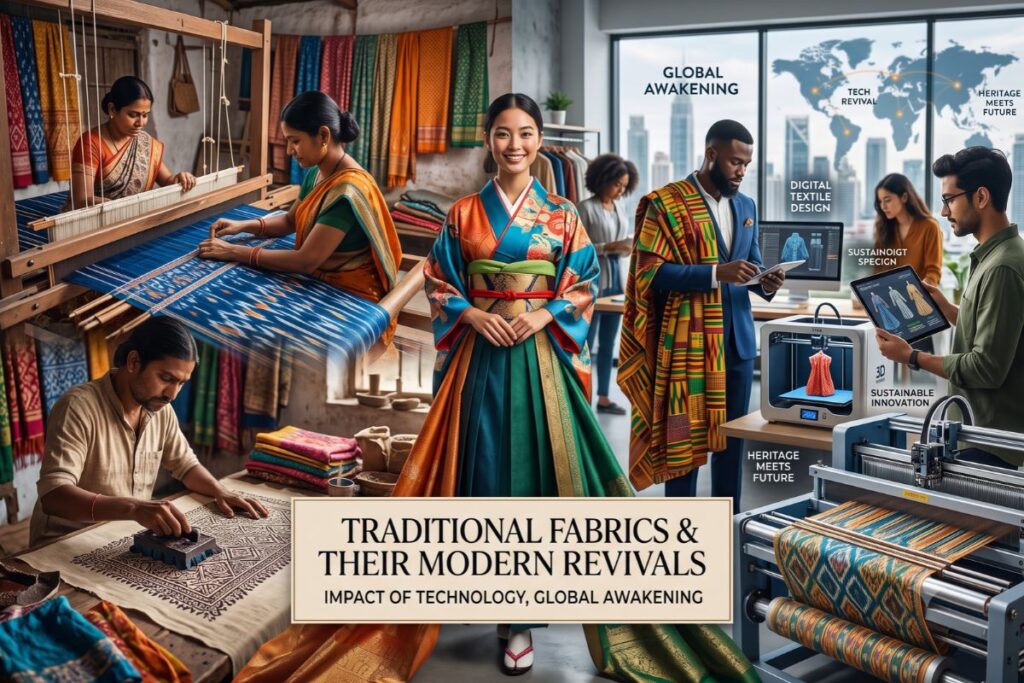 Traditional Fabrics and Their Modern Revivals: Impact Of Technology, Global Awakening