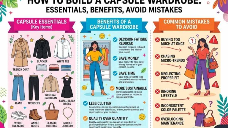 How To Build a Capsule Wardrobe: Essentials, Benefits, Avoid Mistakes